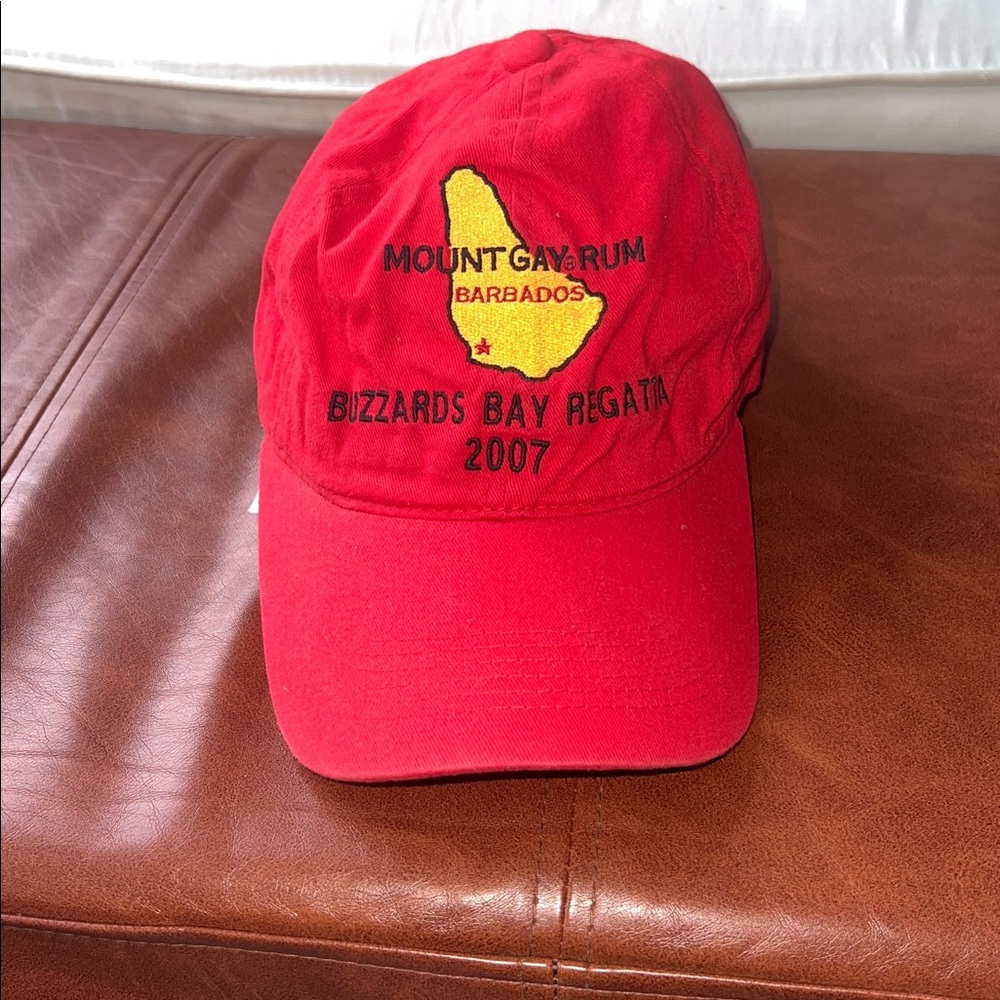 2007 BBR Red Mount Gay Rum Barbados Cap